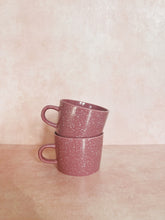 Load image into Gallery viewer, Pair of Mauve Speckled Mugs