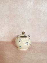 Load image into Gallery viewer, Floral Ceramic Jar