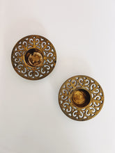 Load image into Gallery viewer, Brass Heart Motif Votive Holder
