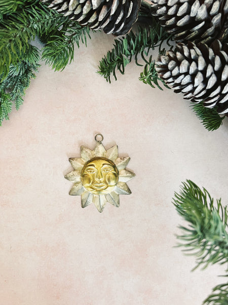 Golden Sun Ornament