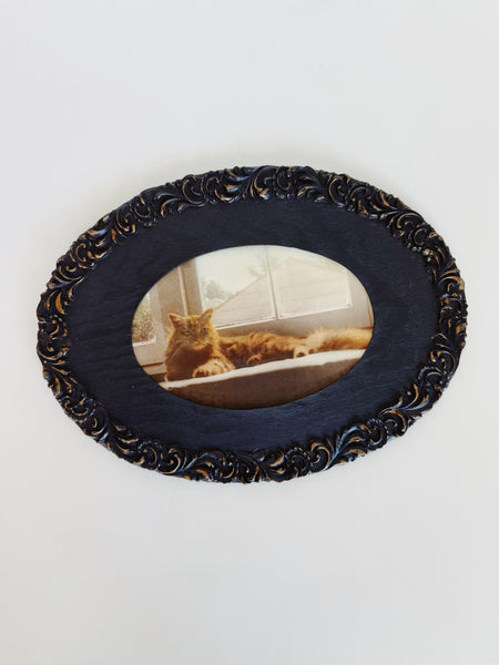 Vintage Orange Cat Art