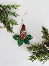 Load image into Gallery viewer, Beaded and Sequin Holiday Candle Ornament
