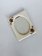 Load image into Gallery viewer, Mauve and Gold Flower Picture Frame
