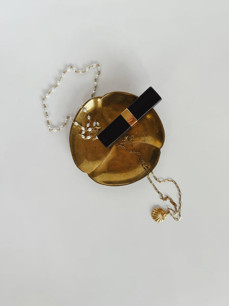 3 Section Little Brass Dish