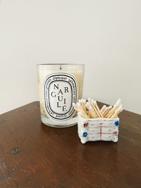Porcelain Dresser Match Striker