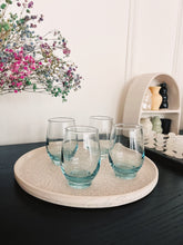 Load image into Gallery viewer, Set of 4 Aqua Glasses

