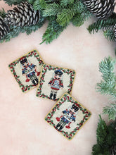 Load image into Gallery viewer, Set of 3 Nutcracker Coasters
