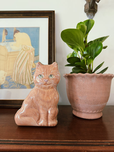 Orange Cat Tin