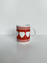 Load image into Gallery viewer, Checkered Heart Mug
