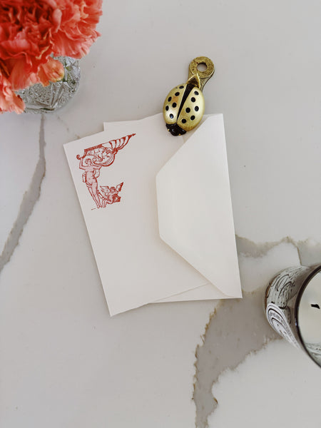 Brass Ladybug Paper Clip