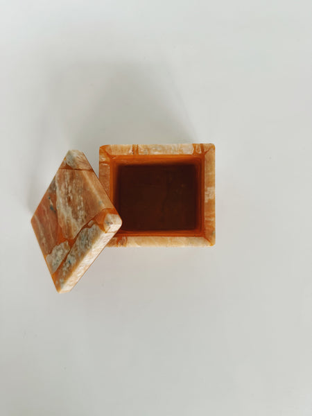 Orange Stone Box