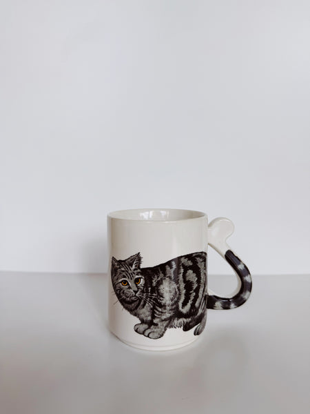 Gray Cat Mug