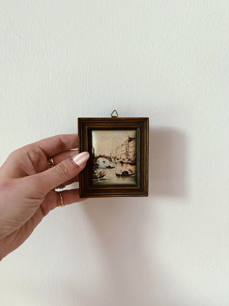 Framed Silk Photo