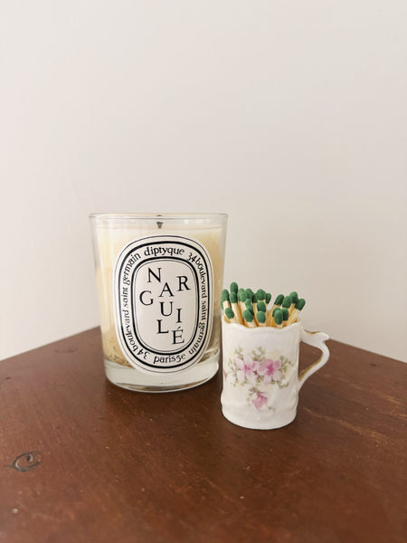 Floral Porcelain Match Striker