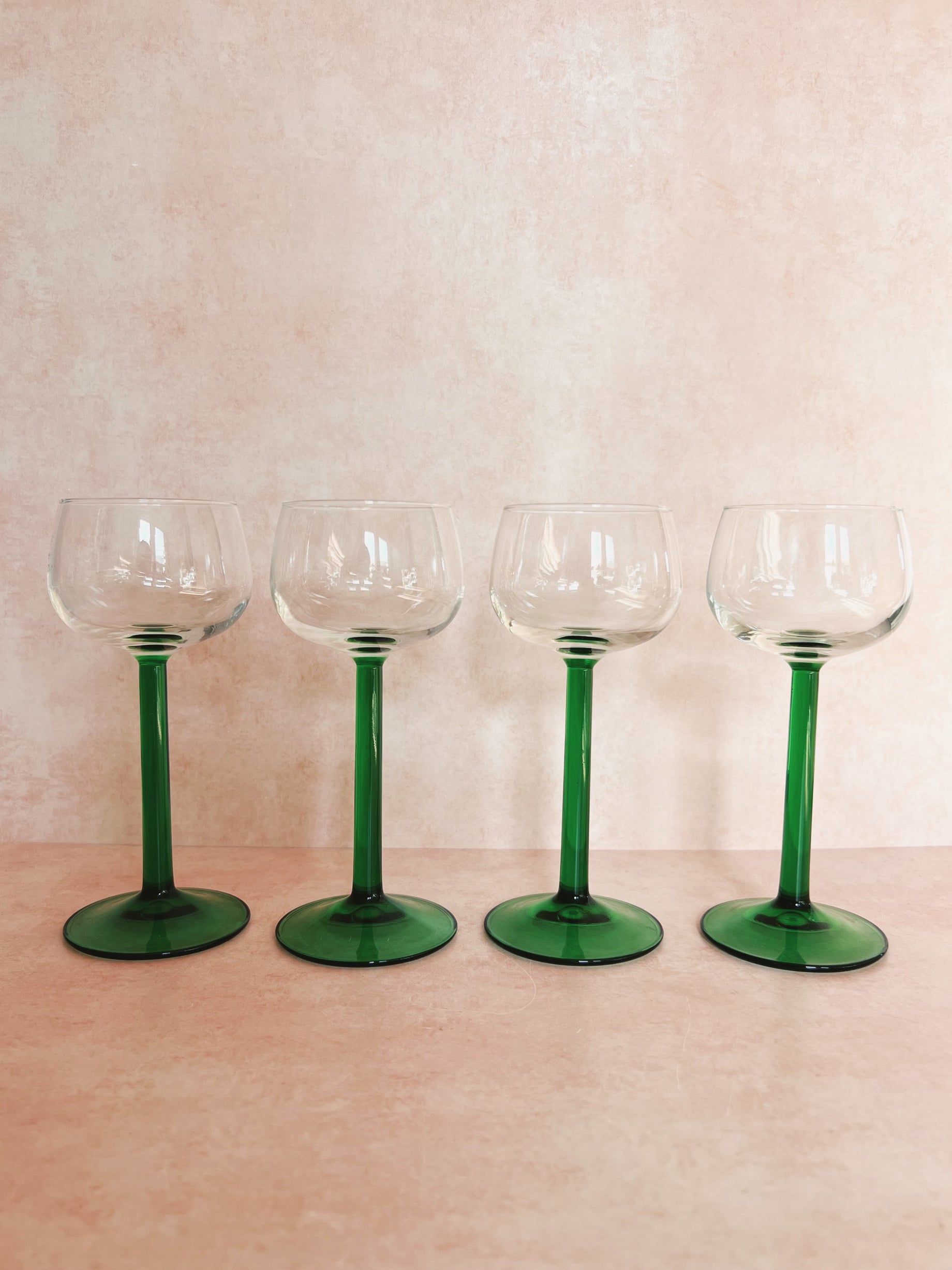 Set of 4 French Cocktail Glasses
