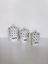 Load image into Gallery viewer, Set of 3 French Canisters

