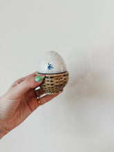 Load image into Gallery viewer, Speckled and Floral Egg Jar
