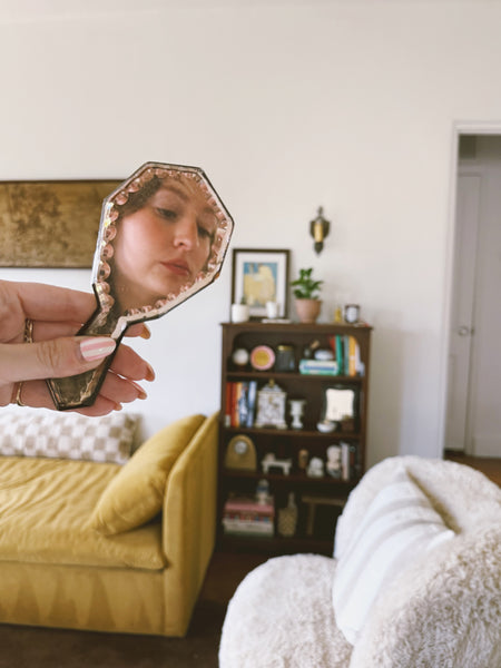 Vintage Beveled Mirror