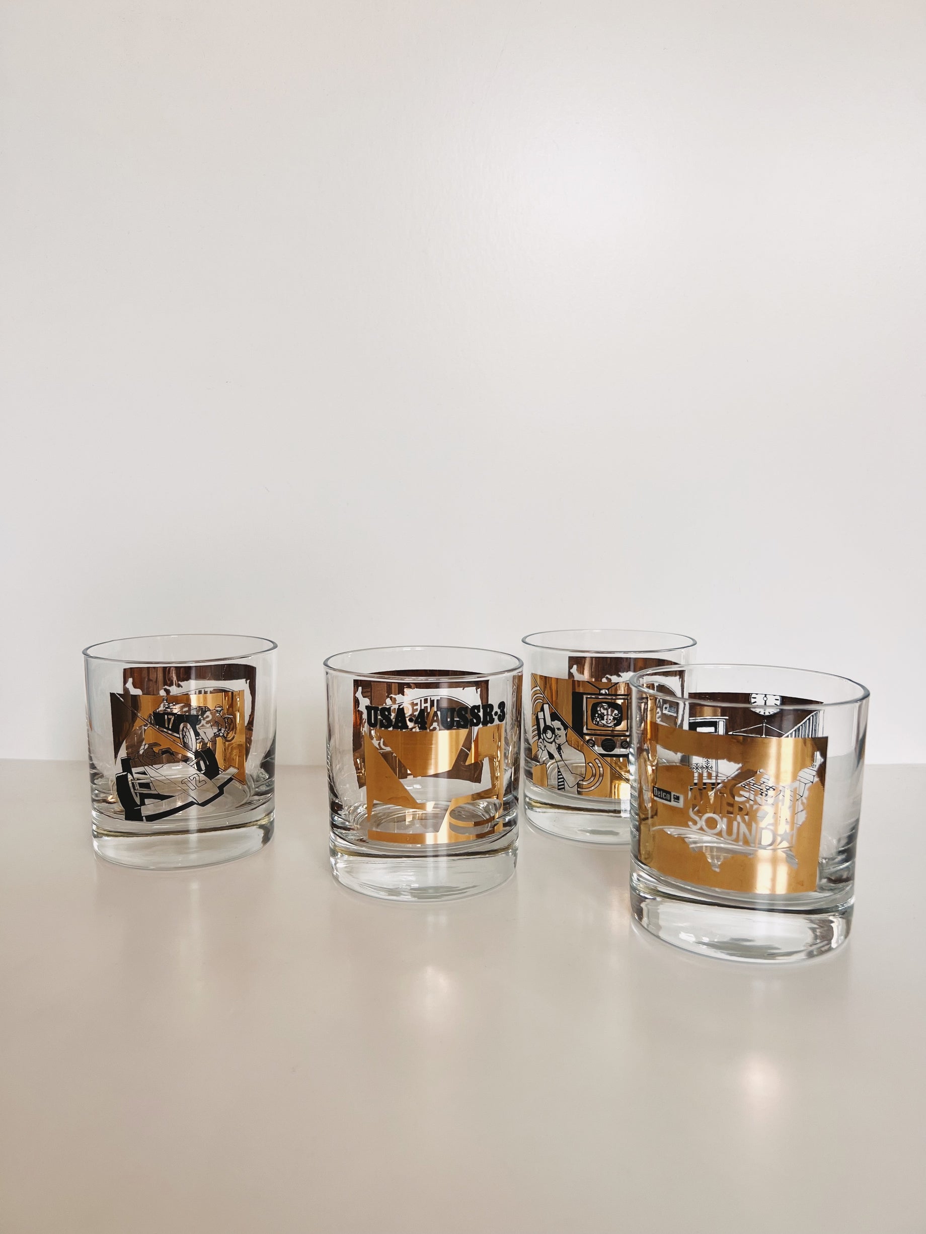 Midcentury Modern Glassware Set