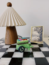 Load image into Gallery viewer, Vintage Fruit Cart Trinket Box

