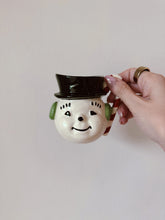 Load image into Gallery viewer, Vintage Riddell Snowman Mug

