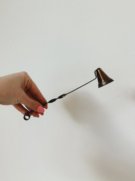 Copper Candle Snuffer
