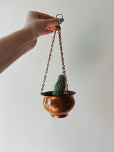 Load image into Gallery viewer, Hanging Copper Planter
