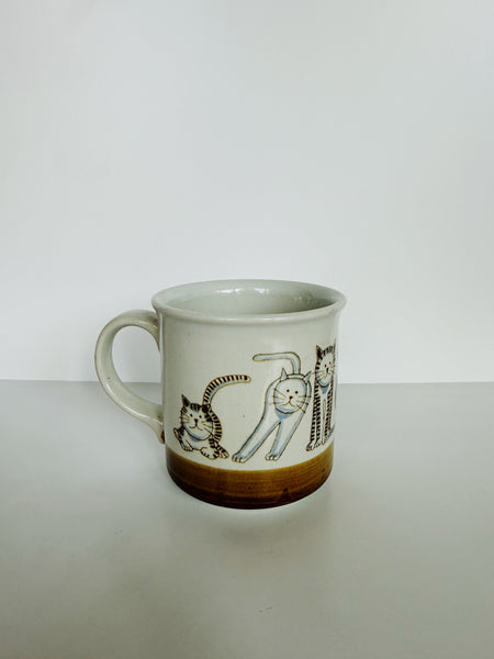 Vintage Otagiri Cat Mug