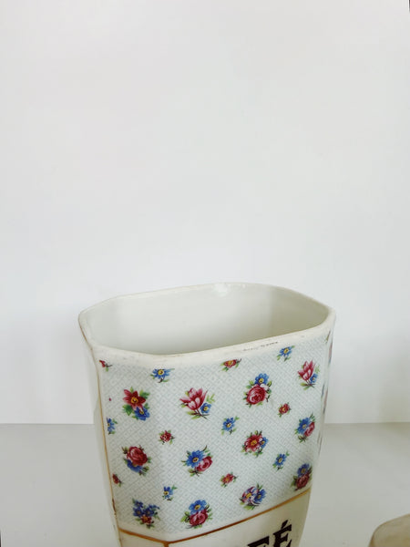 Set of 3 French Canisters
