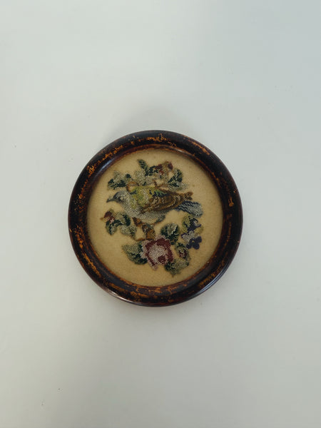 Bird and Flower Little Needlepoint