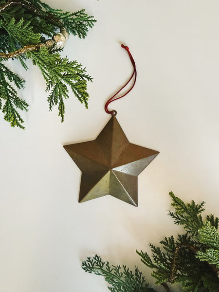 Brass Star Ornament