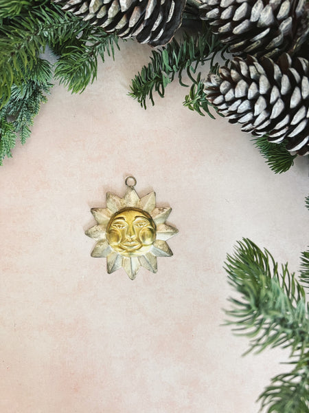 Golden Sun Ornament