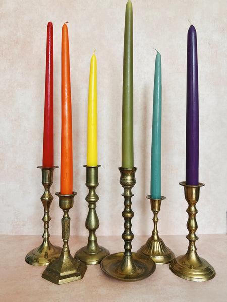 Curated Rainbow Candlestick Set 2