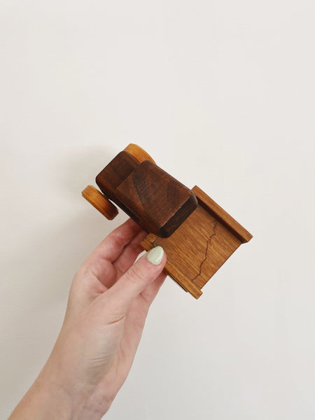 Wooden Toy Truck