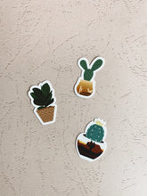 Load image into Gallery viewer, Set of 3 Plant Stickers
