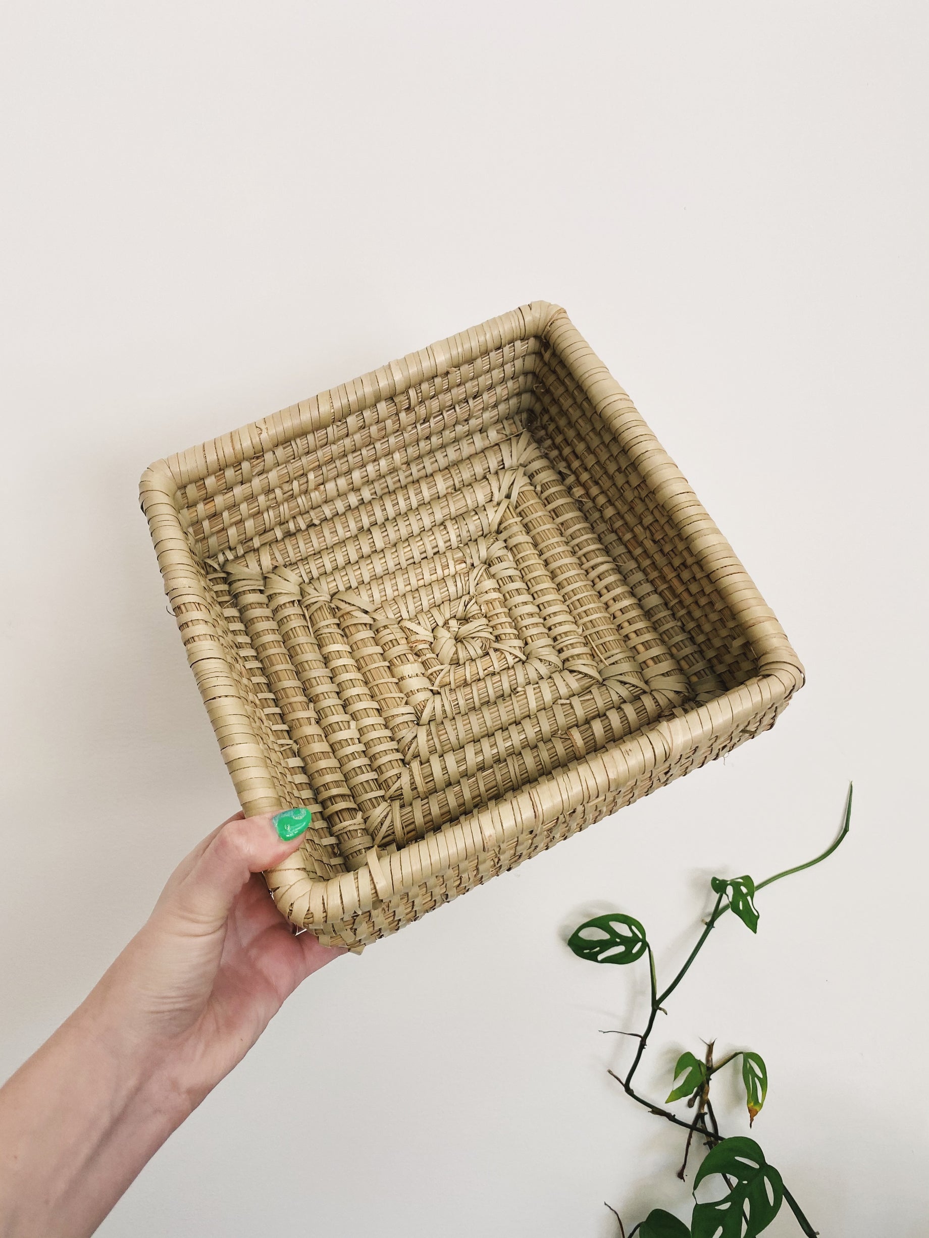 Square Seagrass Basket