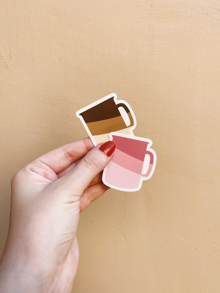 Coffee Mug Sticker Pack
