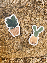 Load image into Gallery viewer, Set of 2 Plant Stickers
