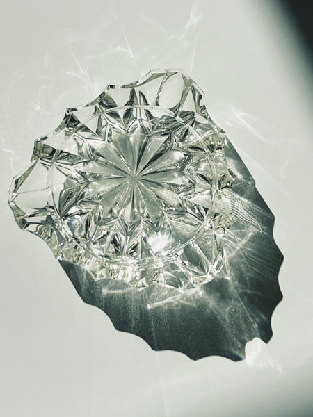 Chunky Triangular Crystal Ashtray