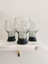 Load image into Gallery viewer, Set of 3 Gray Ball Glasses
