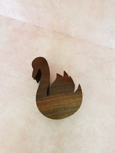 Load image into Gallery viewer, Wooden Swan Box
