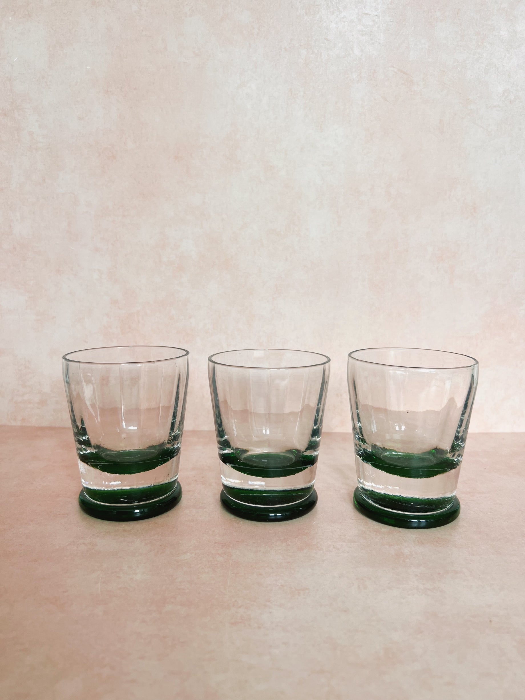 Set of 3 Old Fashioned Glasses