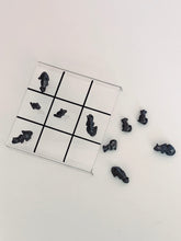 Load image into Gallery viewer, Cat and Mouse Tic Tac Toe Game - Pewter

