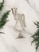 Load image into Gallery viewer, Silver Angel Candle Holder
