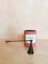 Load image into Gallery viewer, Brass Hinged Candle Snuffer

