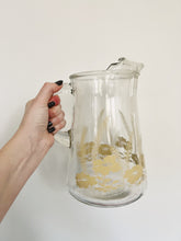 Load image into Gallery viewer, Glass Floral Pitcher

