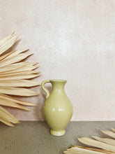 Load image into Gallery viewer, Yellow Ceramic Bud Vase
