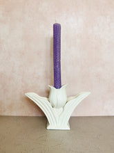 Load image into Gallery viewer, Ceramic Flower Candlestick Holder
