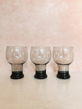 Load image into Gallery viewer, Set of 3 Gray Ball Glasses
