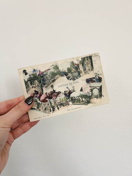 Vintage Paris Postcard